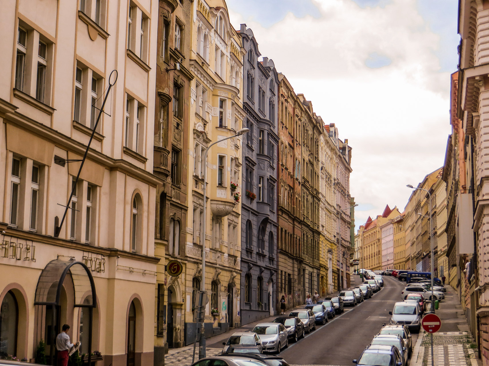 Streets in Prague